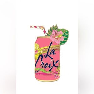 LA CROIX HIBISCUS 🌺 CAN PIN NEW IN BOX